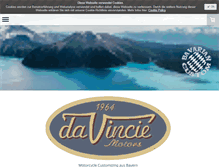 Tablet Screenshot of davincie.de